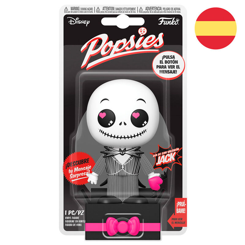 Figura Popsies Disney Pesadilla Antes de Navidad Jack Español de FUNKO - Frikibase.com