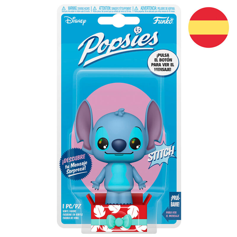 Figura Popsies Disney Stitch Español de FUNKO - Frikibase.com