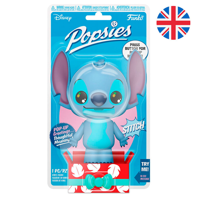 Figura Popsies Disney Stitch Ingles de FUNKO - Frikibase.com