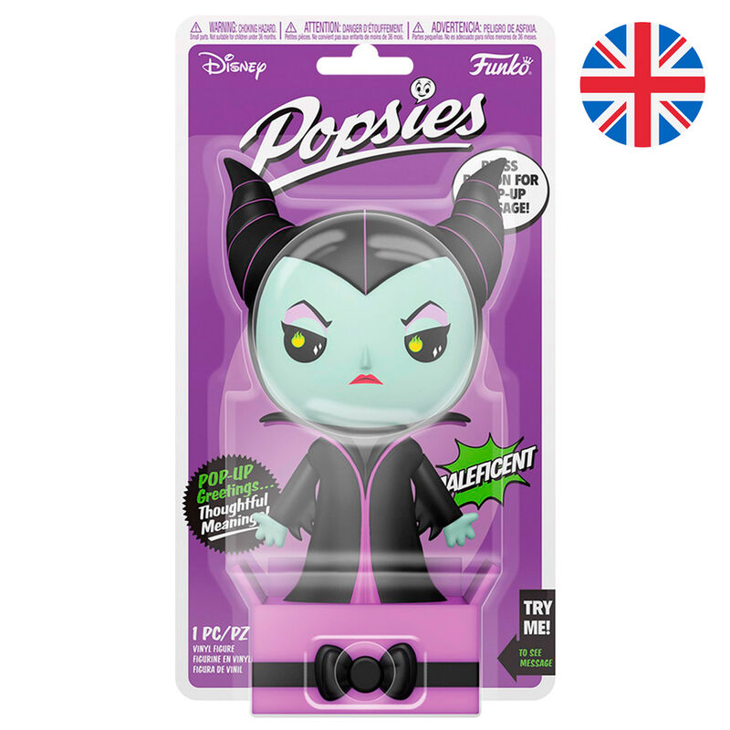 Figura Popsies Disney Villanas Malefica Ingles de FUNKO - Frikibase.com