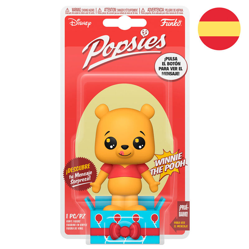 Figura Popsies Disney Winnie the Pooh Español de FUNKO - Frikibase.com