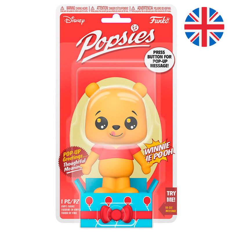 Figura Popsies Disney Winnie the Pooh Ingles de FUNKO - Frikibase.com