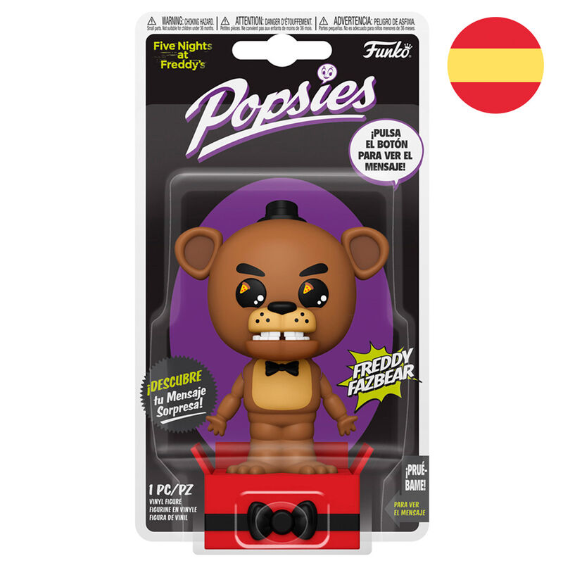 Figura Popsies Five Nights at Freddys Freddy Español de FUNKO - Frikibase.com