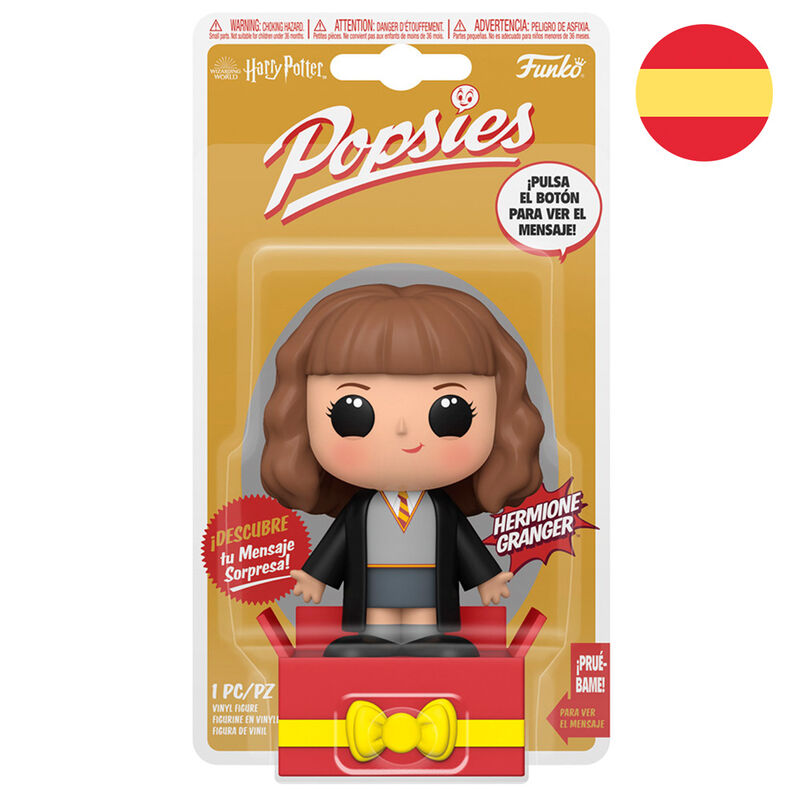 Figura Popsies Harry Potter Hermione Español de FUNKO - Frikibase.com