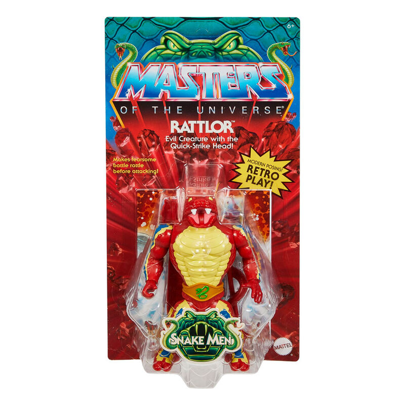 Figura Rattlor Master of the Universe 14cm de MATTEL - Frikibase.com