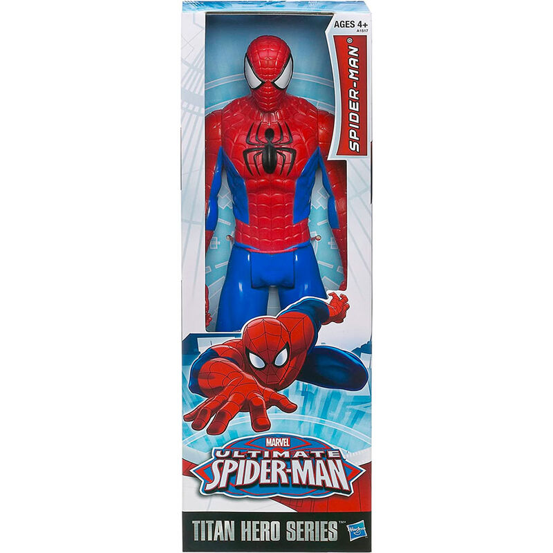 Figura Titan Hero Spiderman Ultimate Marvel 30cm de HASBRO - Frikibase.com