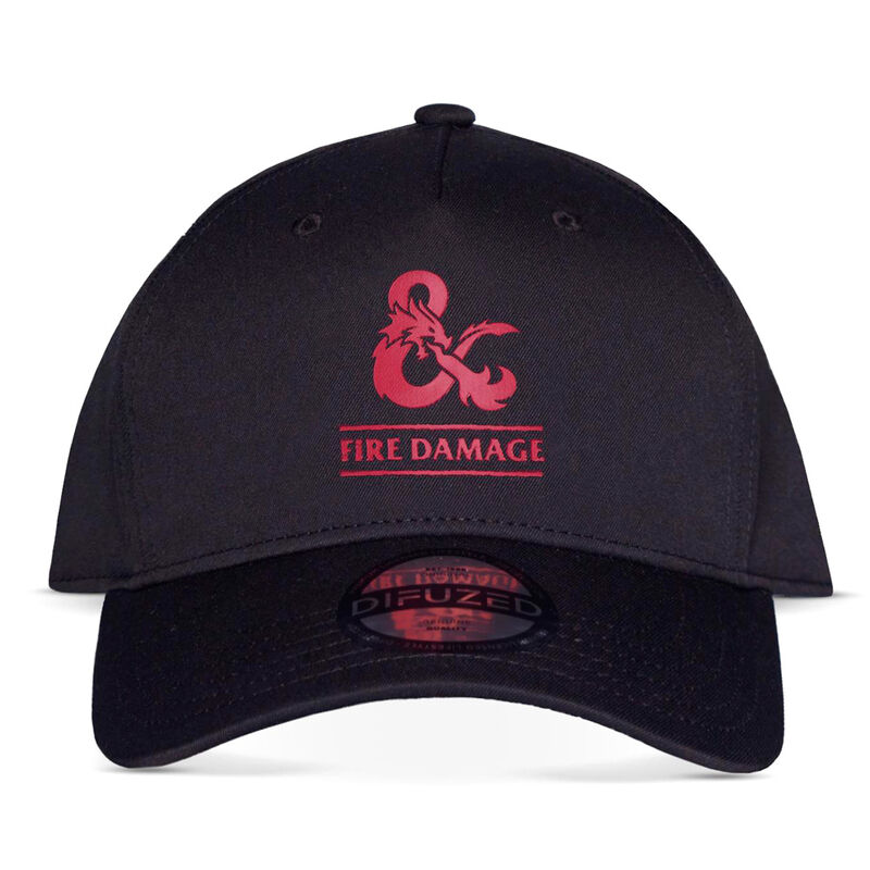 Gorra Fire Damage Dungeons & Dragons de DIFUZED - Frikibase.com