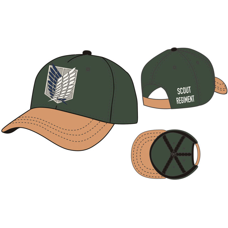 Gorra Logo Attack on Titan adulto de SELECTA VISION - Frikibase.com