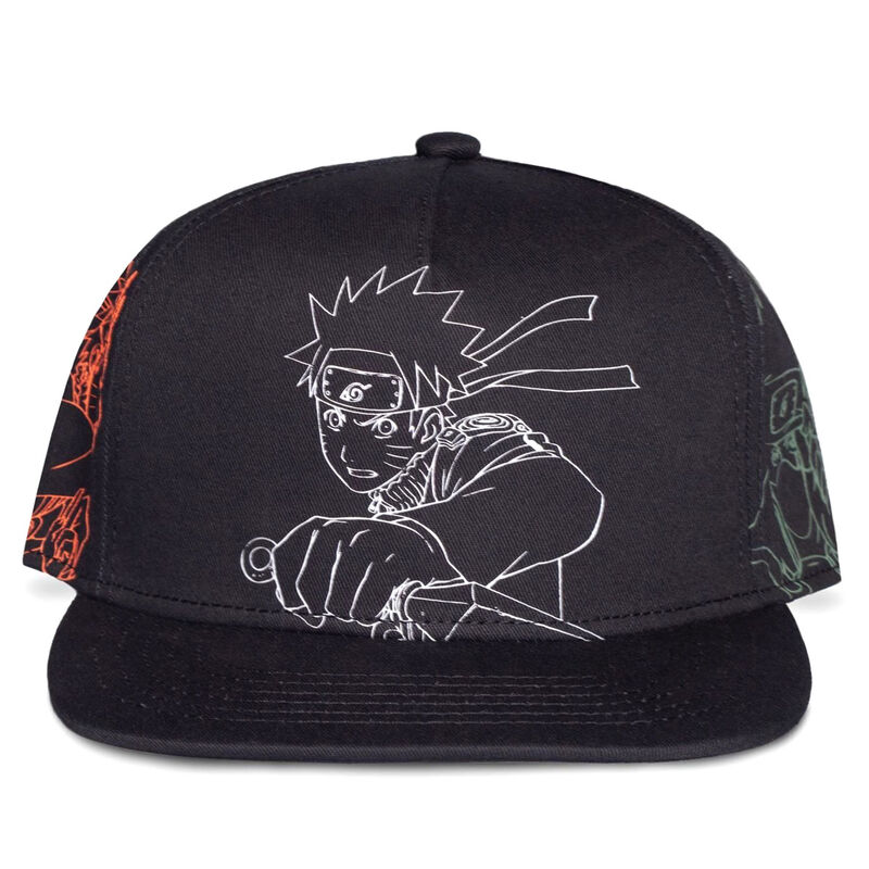 Gorra Outline Characters Naruto Shippuden de DIFUZED - Frikibase.com