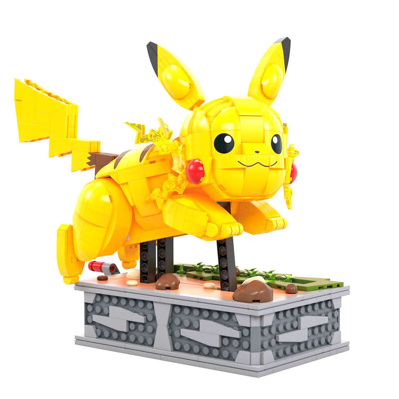 Kit Mega Construx Pikachu Motion Pokemon 1095pzs de MATTEL - Frikibase.com