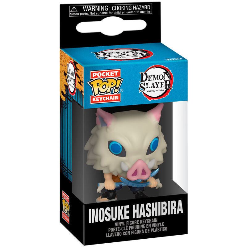 Llavero Pocket POP Demon Slayer Kimetsu no Yaiba Inosuke Hashibira de FUNKO - Frikibase.com