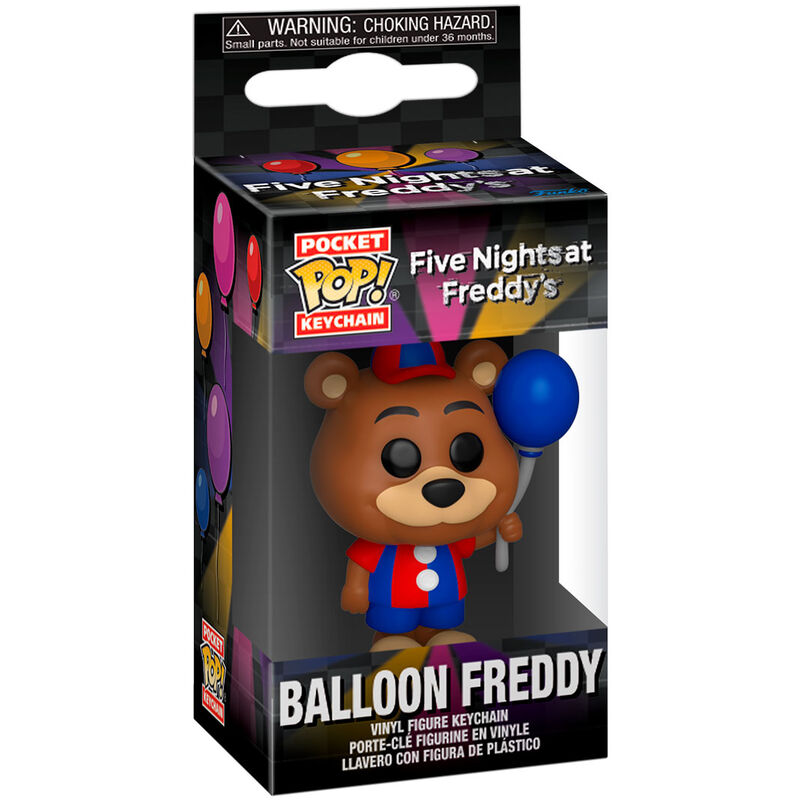 Llavero Pocket POP Five Nights at Freddys Balloon Freddy de FUNKO - Frikibase.com