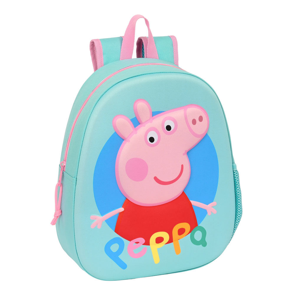 Mochila 3D Peppa Pig 32cm de SAFTA - Frikibase.com