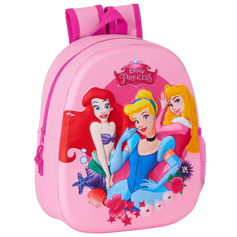 Mochila 3D Princesas Disney 32cm de SAFTA - Frikibase.com