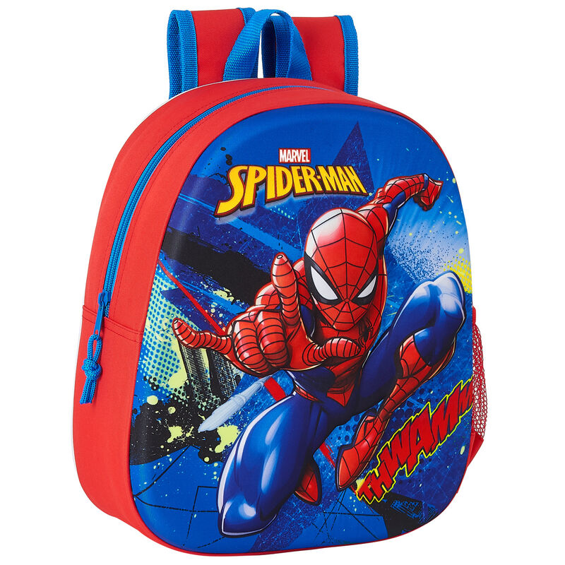 Mochila 3D Spiderman Marvel 32cm de SAFTA - Frikibase.com