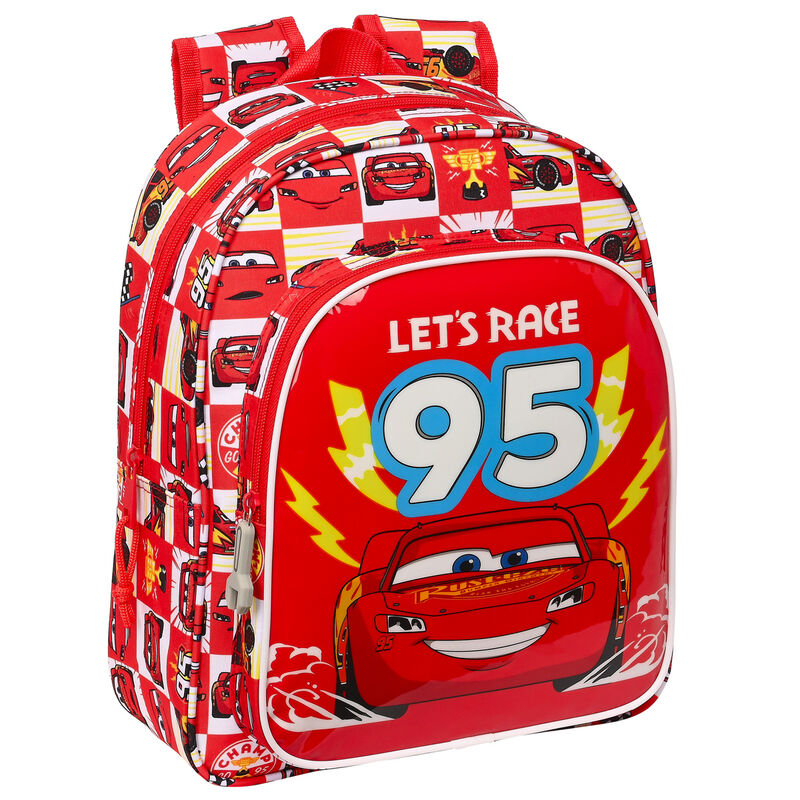 Mochila Lets Race Cars Disney Pixar 33cm adaptable de SAFTA - Frikibase.com