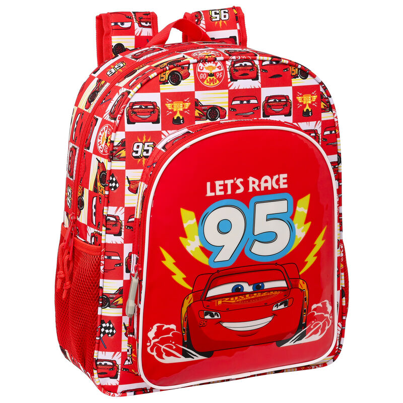 Mochila Lets Race Cars Disney Pixar 38cm adaptable de SAFTA - Frikibase.com