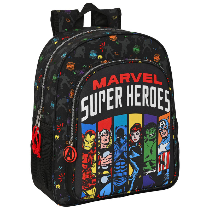 Mochila Super Heroes Los Vengadores Avengers Marvel 38cm adaptable de SAFTA - Frikibase.com