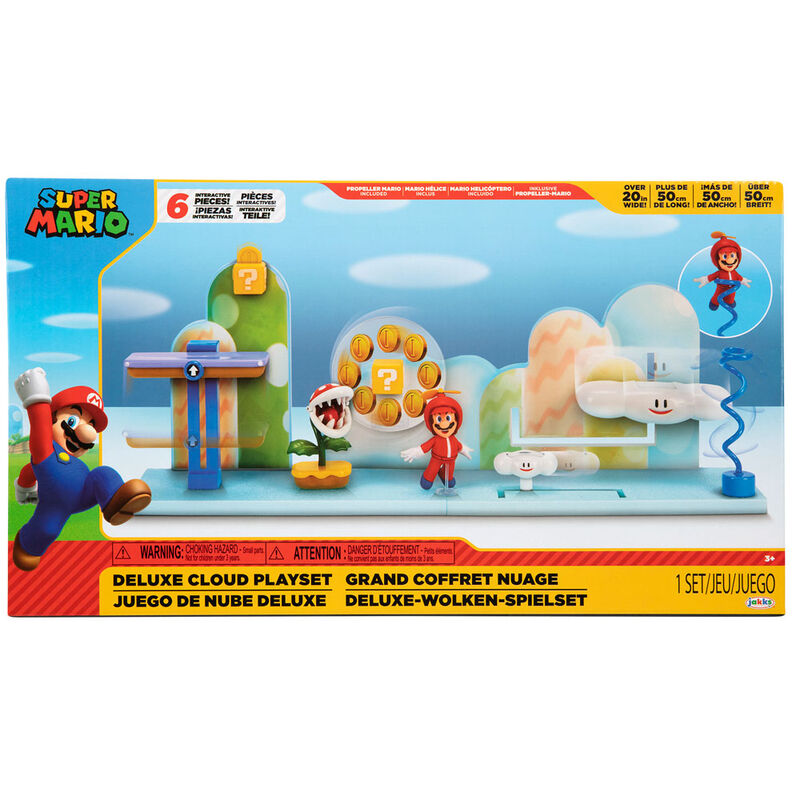 Playset Nube Deluxe Super Mario Bros de JAKKS PACIFIC - Frikibase.com