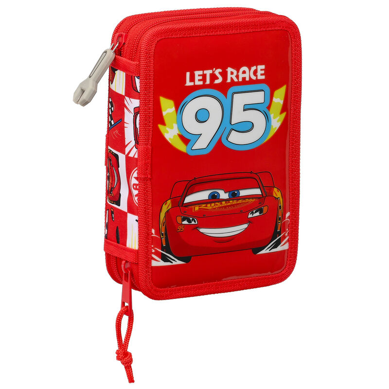 Plumier Lets Race Cars Disney Pixar doble 28pzs de SAFTA - Frikibase.com