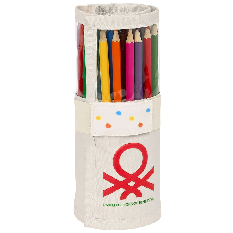 Plumier enrrollable Topitos Benetton 27pzs de SAFTA - Frikibase.com