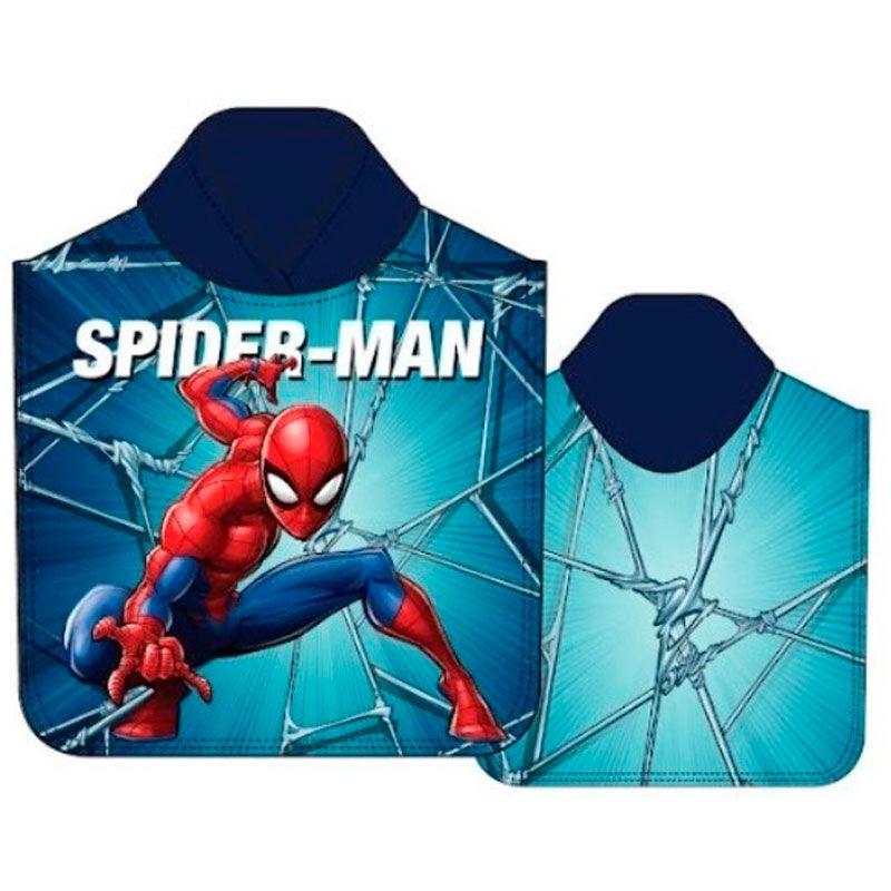 Poncho Toalla Spiderman Marvel algodon de MARVEL - Frikibase.com
