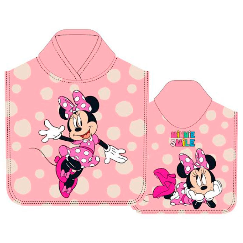 Poncho toalla Smile Minnie Disney microfibra de DISNEY - Frikibase.com