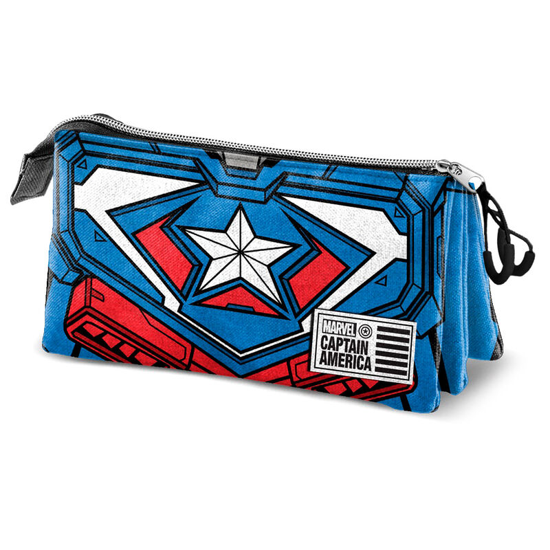 Portatodo Tekk Costume Capitan America Marvel triple de KARACTERMANIA - Frikibase.com