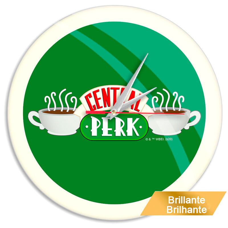 Reloj pared Central Perk Friends de ERT GROUP - Frikibase.com