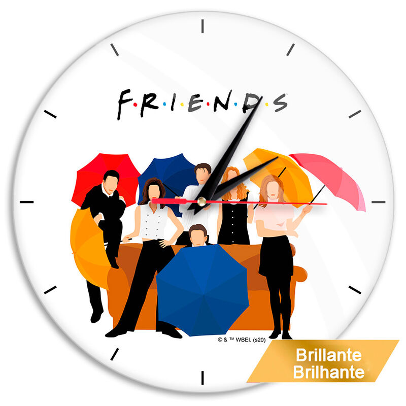 Reloj pared Friends de ERT GROUP - Frikibase.com