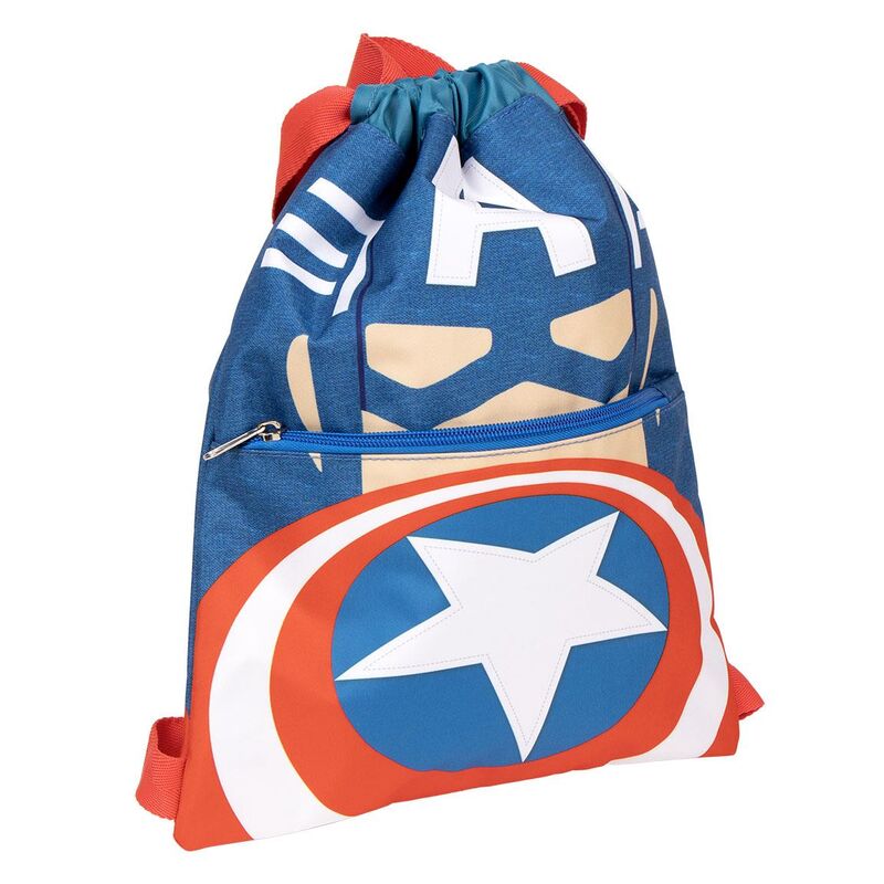 Saco Capitan America Marvel 33cm de CERDÁ - Frikibase.com