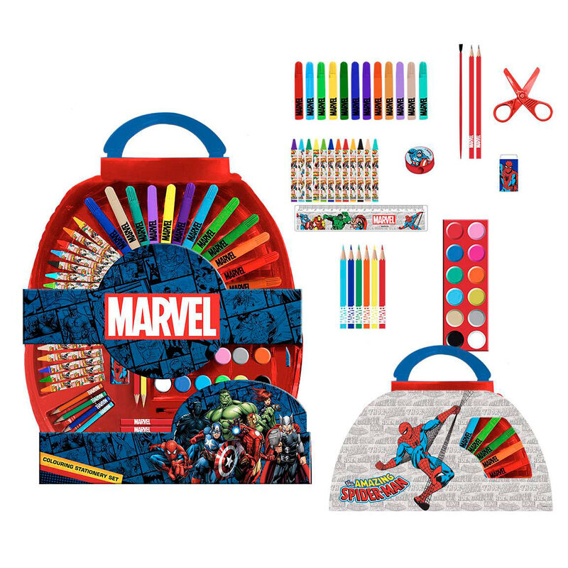 Set Papeleria Marvel 50pzs de CERDÁ - Frikibase.com