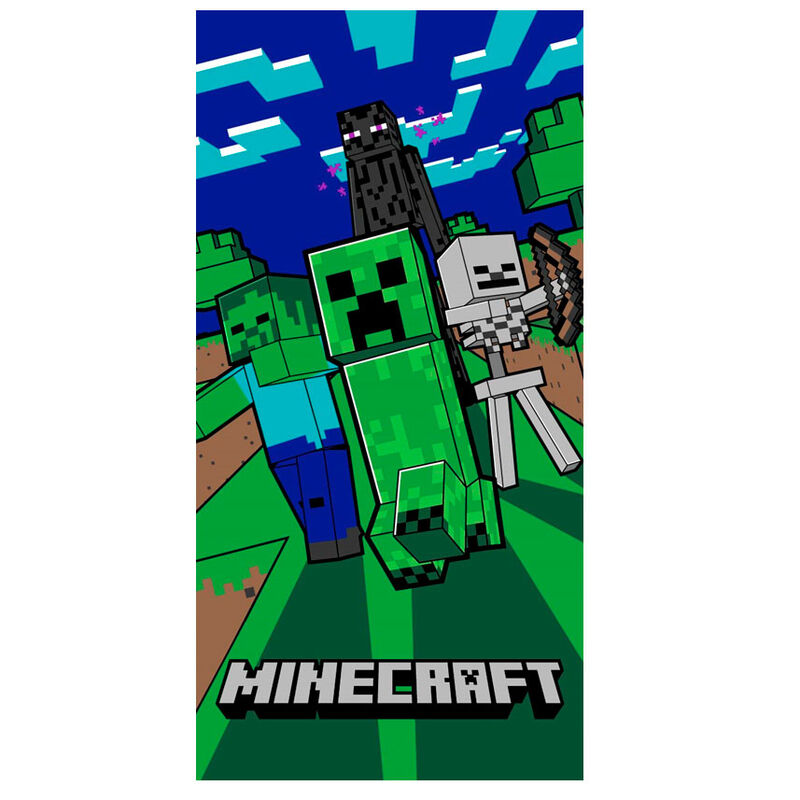 Toalla Minecraft algodon de MOJANG STUDIOS - Frikibase.com