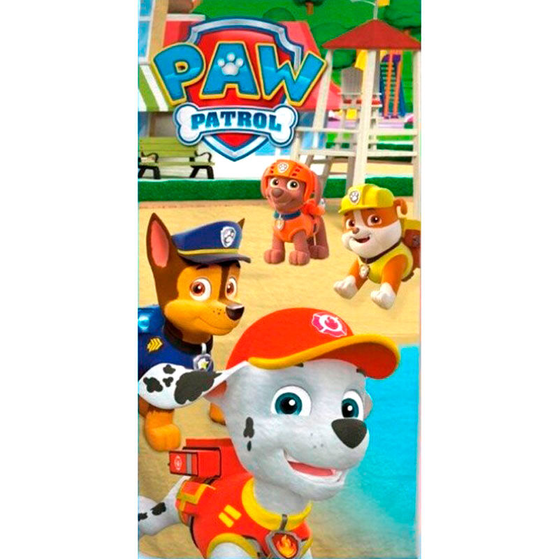 Toalla Patrulla Canina Paw Patrol microfibra de NICKELODEON - Frikibase.com