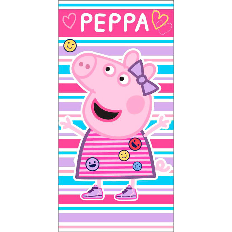 Toalla Peppa - Peppa Pig microfibra de ASTLEY BAKER DAVIES - Frikibase.com