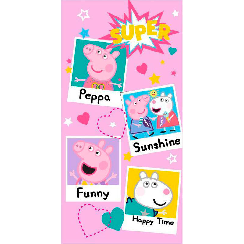 Toalla Peppa Pig microfibra de ASTLEY BAKER DAVIES - Frikibase.com