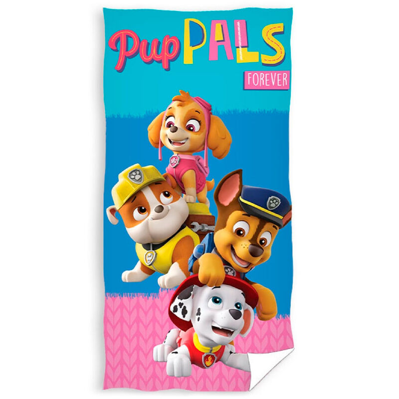 Toalla Pup Pals Forever Patrulla Canina Paw Patrol microfibra de NICKELODEON - Frikibase.com