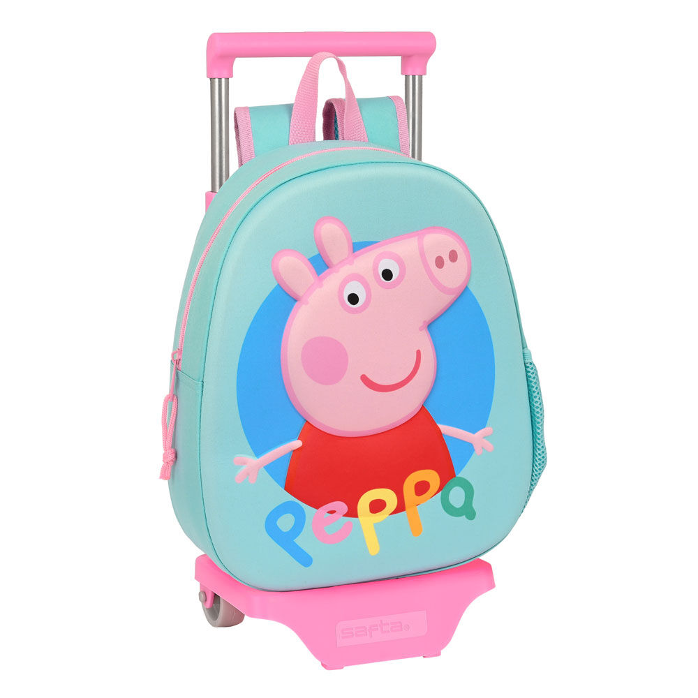 Trolley 3D Peppa Pig 32cm de SAFTA - Frikibase.com