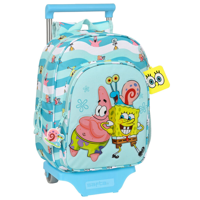 Trolley Stay Positive Bob Esponja 34cm de SAFTA - Frikibase.com