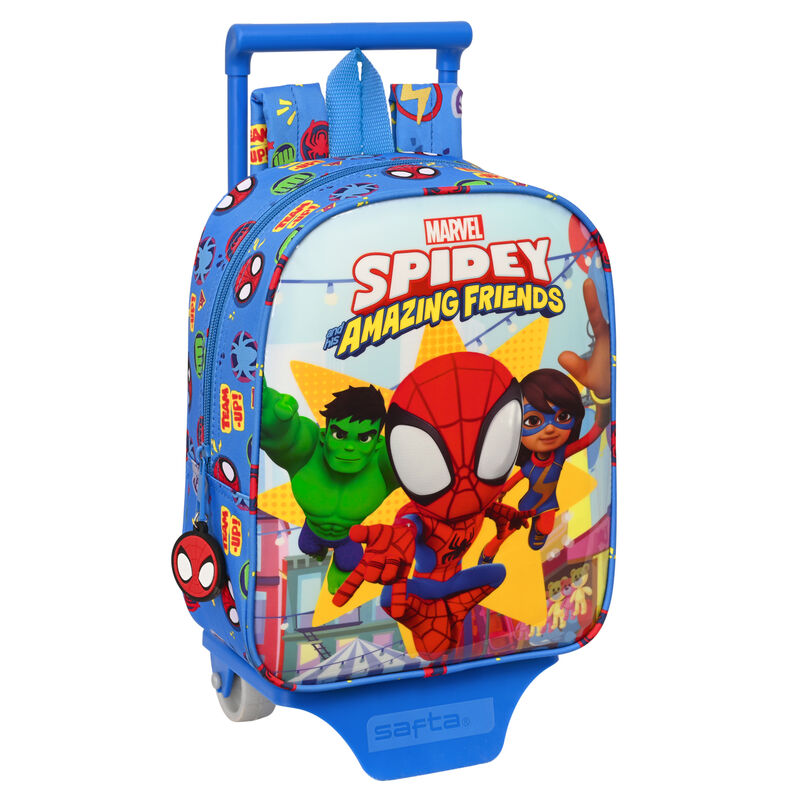 Trolley Team Up Spidey Spiderman Marvel 27cm de SAFTA - Frikibase.com