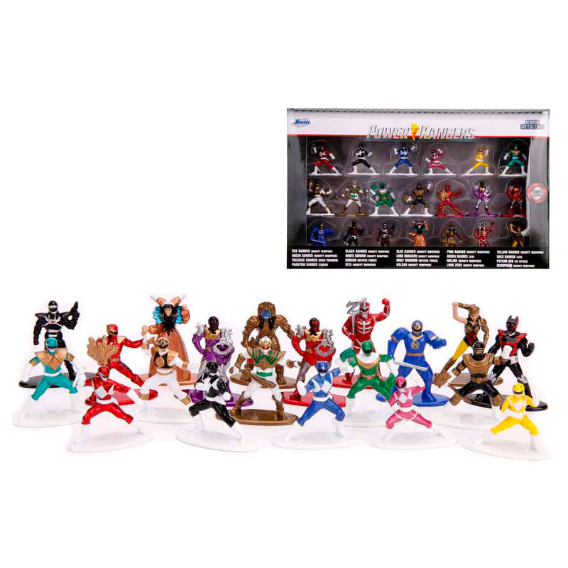 Blister 20 figuras Power Rangers 4cm de JADA TOYS - Frikibase.com