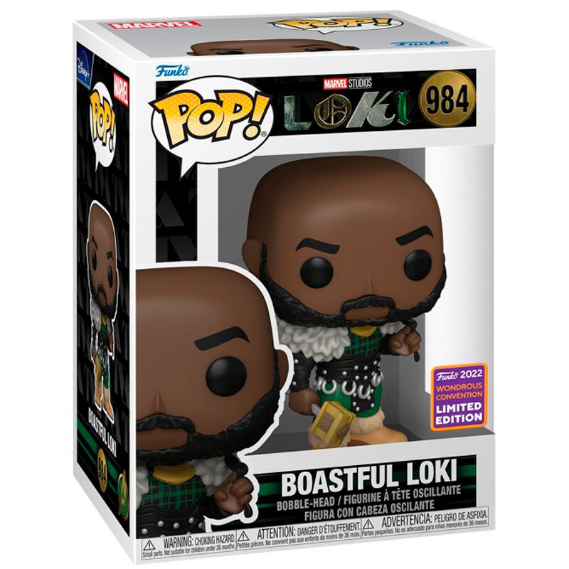 Figura POP Marvel Loki Boastful Loki Exclusive de FUNKO - Frikibase.com