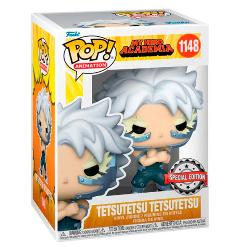 Figura POP My Hero Academia Tetsutetsu Tetsutetsu Exclusive de FUNKO - Frikibase.com