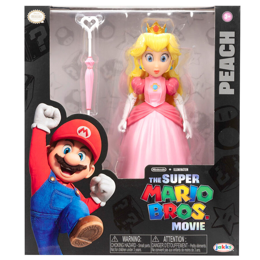 Figura Peach La Pelicula Super Mario Bros 13cm de JAKKS PACIFIC - Frikibase.com