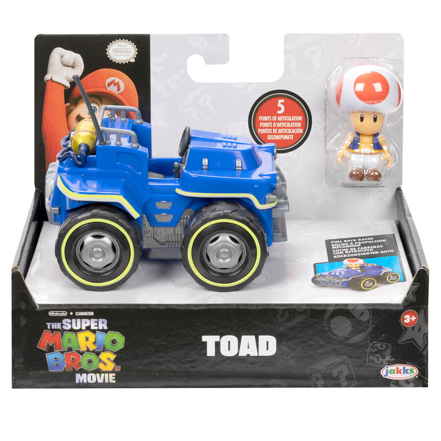 Figura Toad Kart La Pelicula Mario Kart 7cm de JAKKS PACIFIC - Frikibase.com