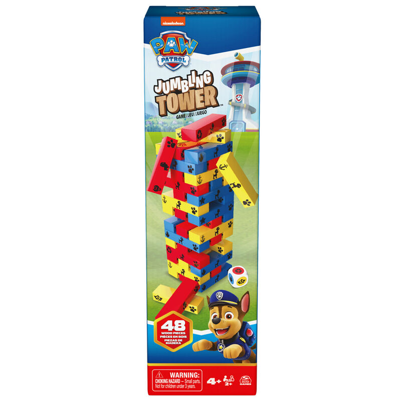 Juego Jumbling Tower Patrulla Canina Paw Patrol de SPIN MASTER - Frikibase.com