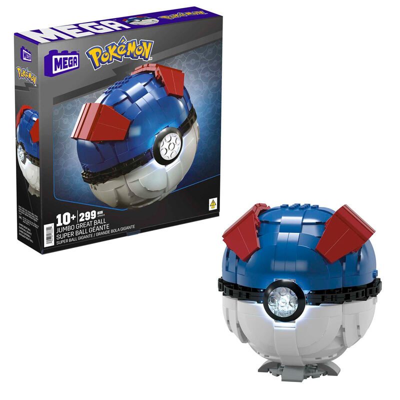 Kit Construccion Mega Contrux Great Ball Pokemon 299pzs de MATTEL - Frikibase.com