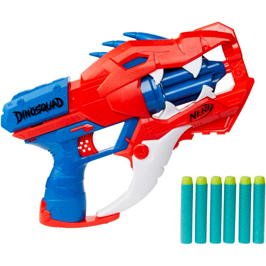 Lanzador Raptor-Slash Dinosquad Nerf de HASBRO - Frikibase.com