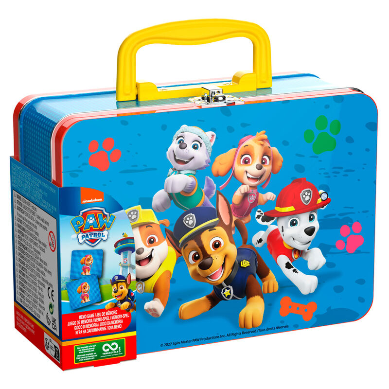 Maletin juego memory Patrulla Canina Paw Patrol de SPIN MASTER - Frikibase.com