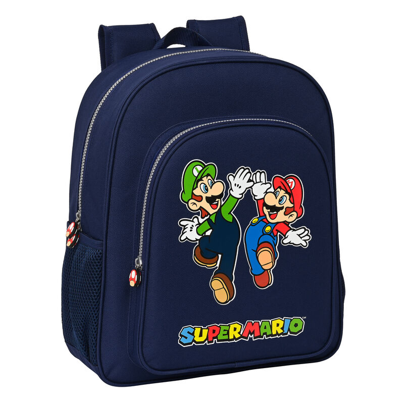 Mochila Super Mario Bros 38cm adaptable de SAFTA - Frikibase.com